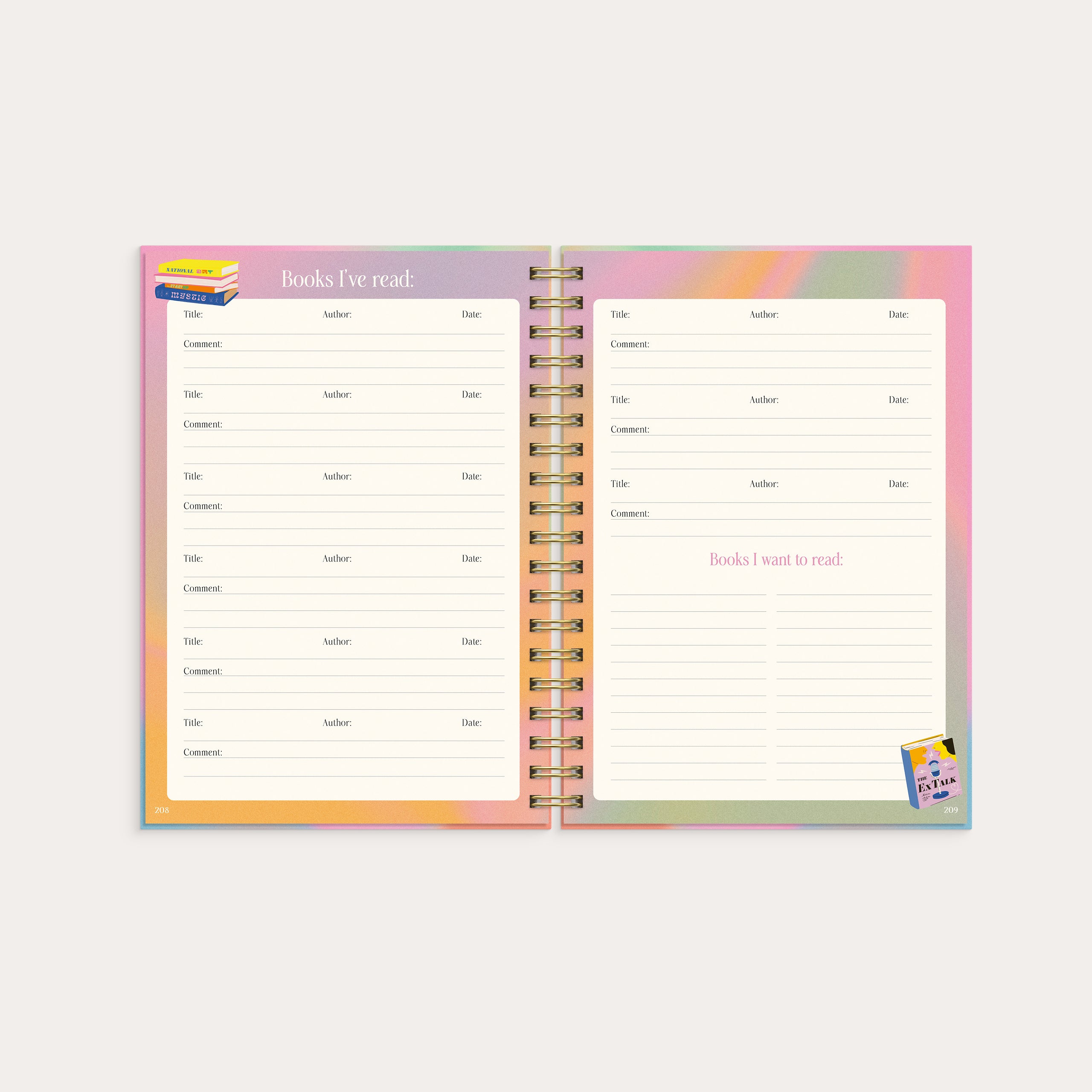 The Self Care Planner – detail view
