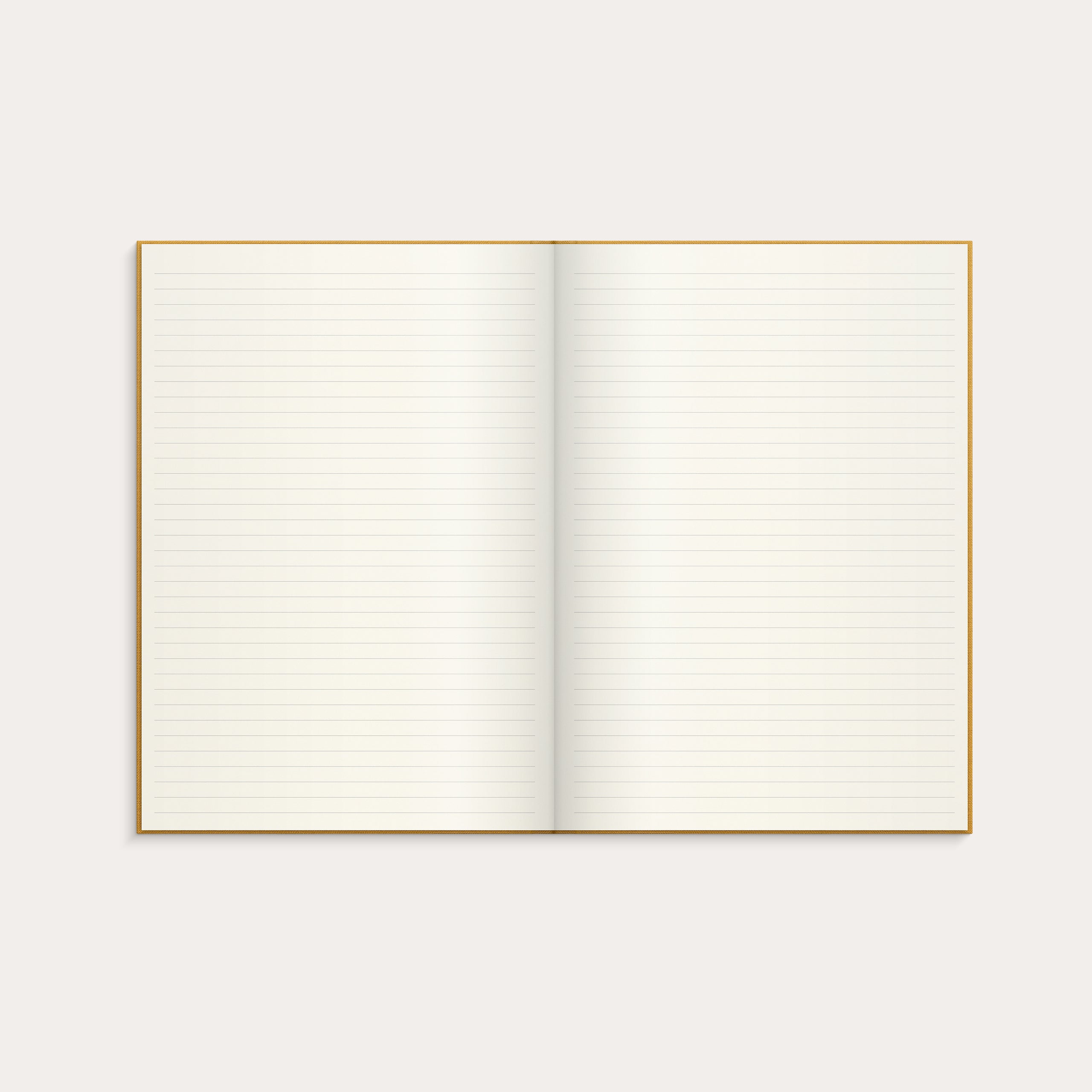 Notebook A4 Textile Mustard