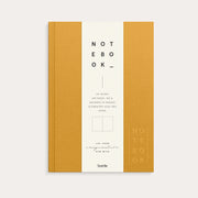 Notebook A5 Textile Mustard