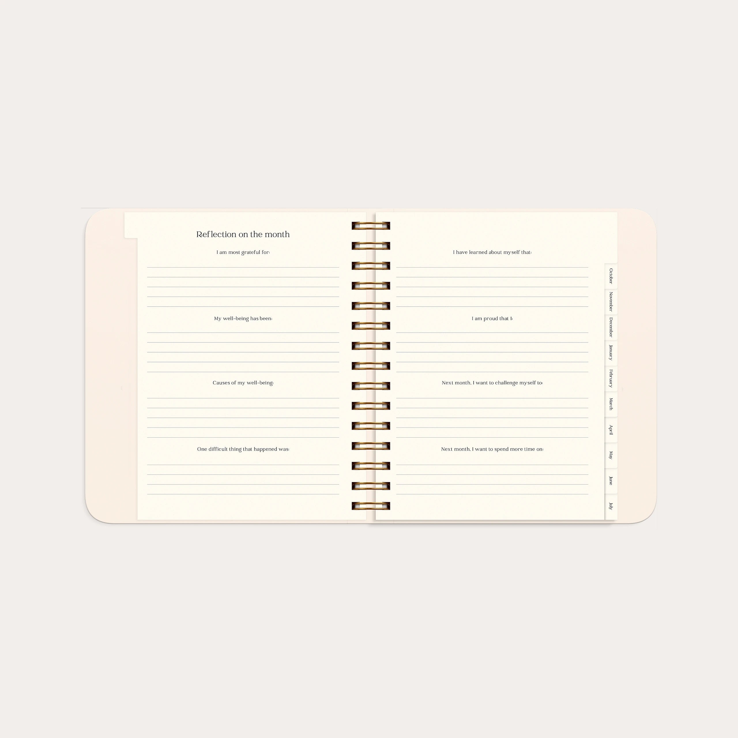 Life Planner Delicate Flowers 2027