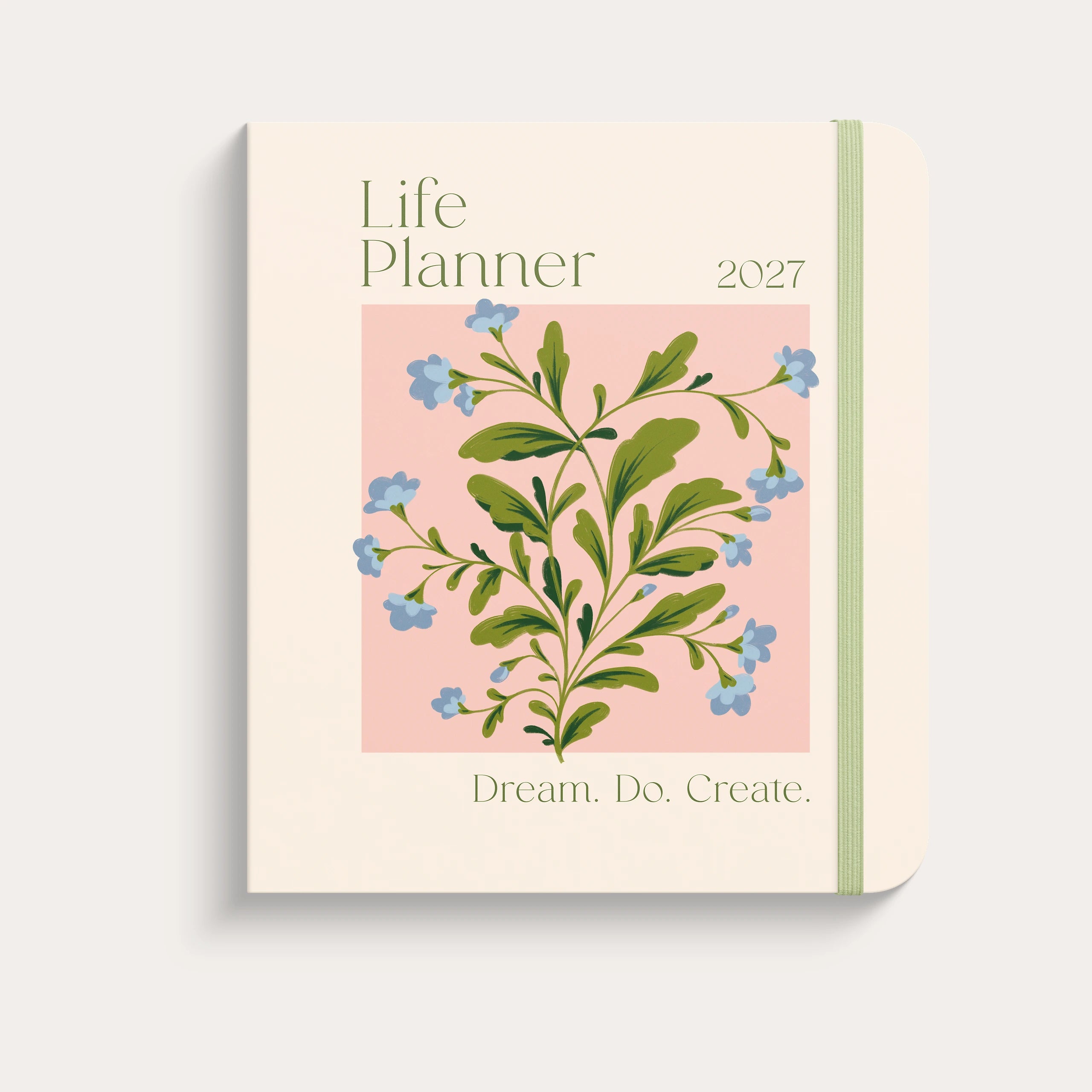 Life Planner Delicate Flowers 2027