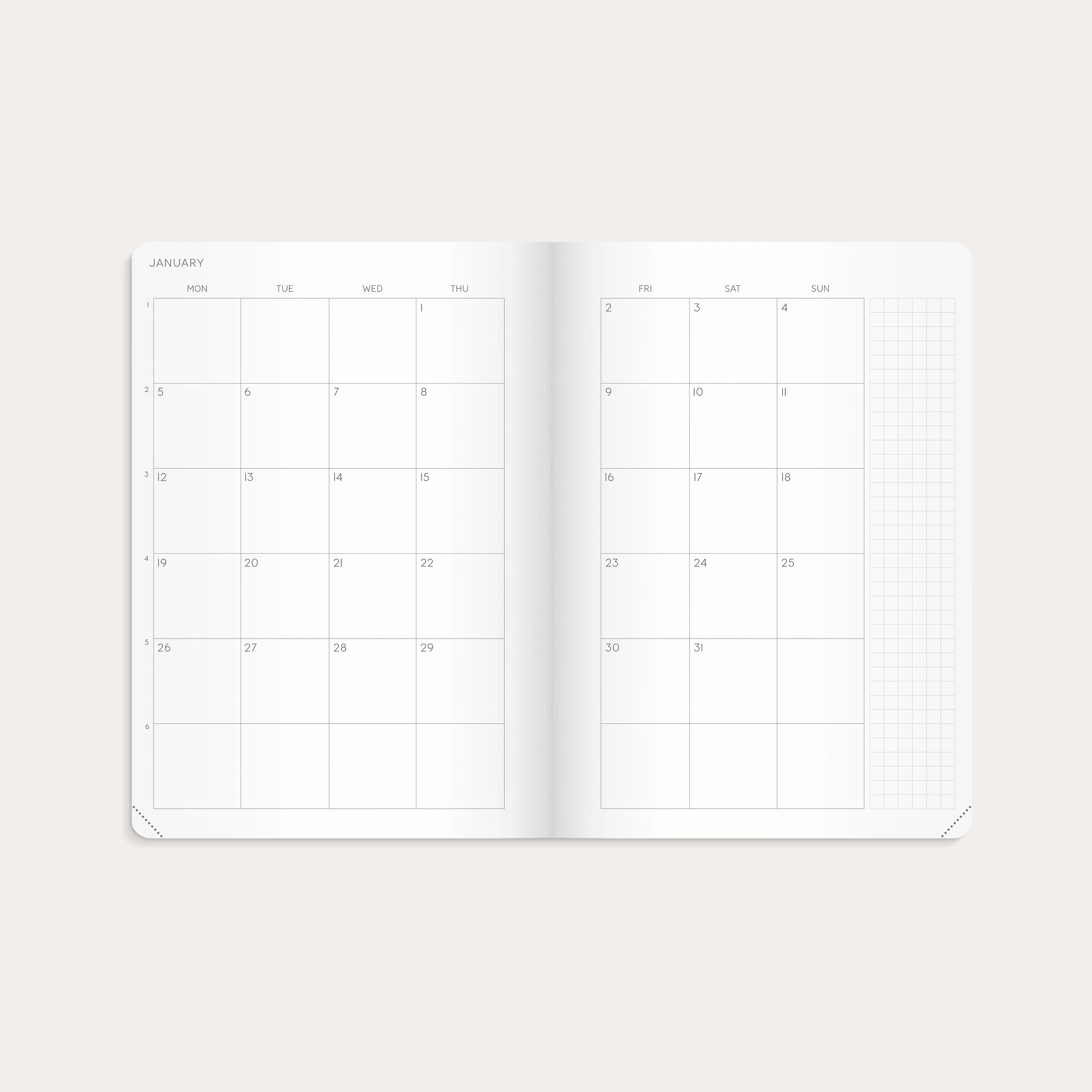 Calendar 2027 Masume A5