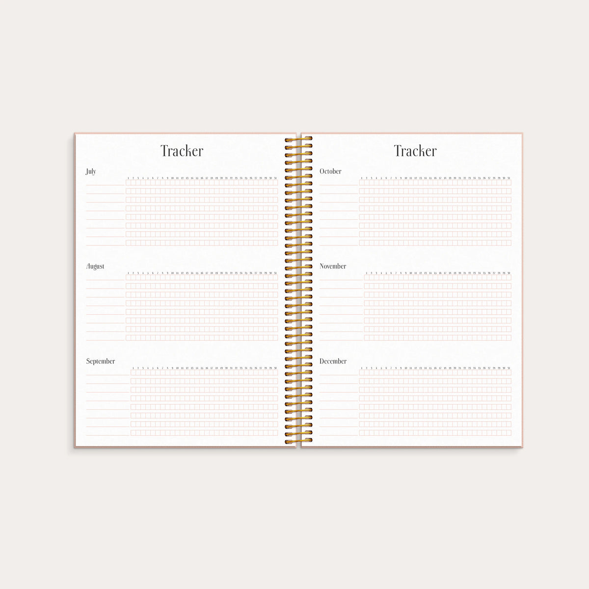 Life Planner Pink 2027