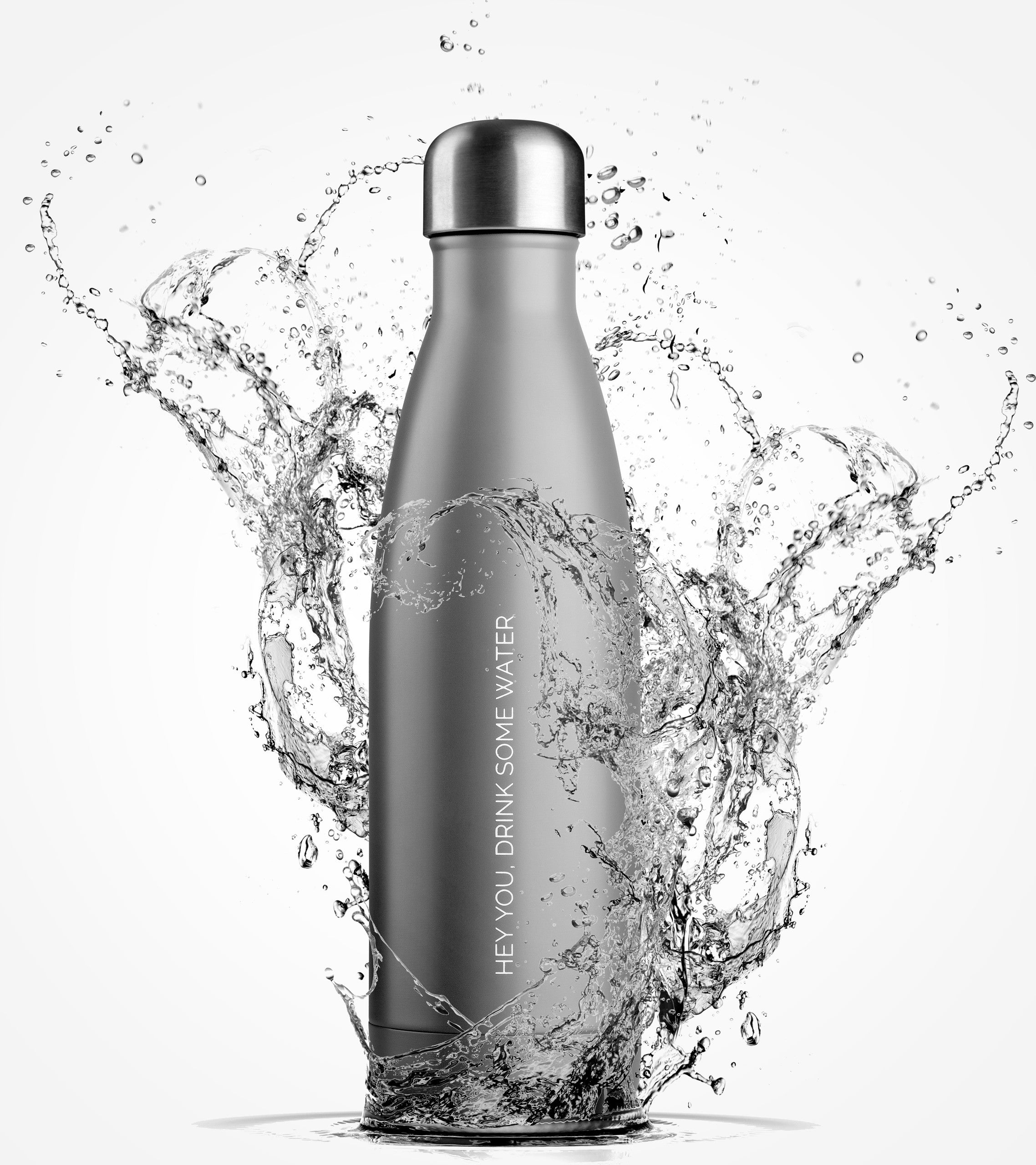Termoflaske Matte Grey