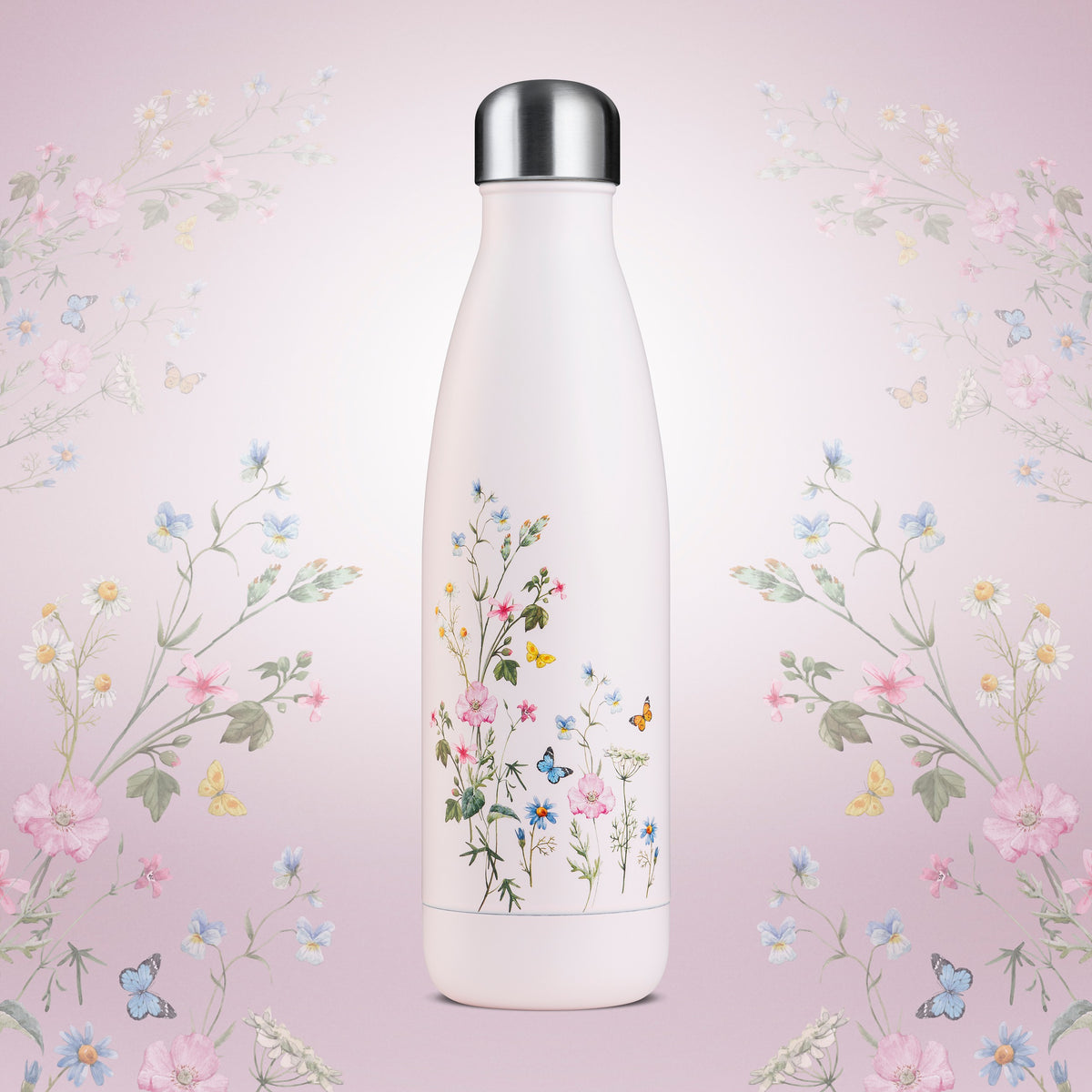 Thermal Bottle Pink Meadow