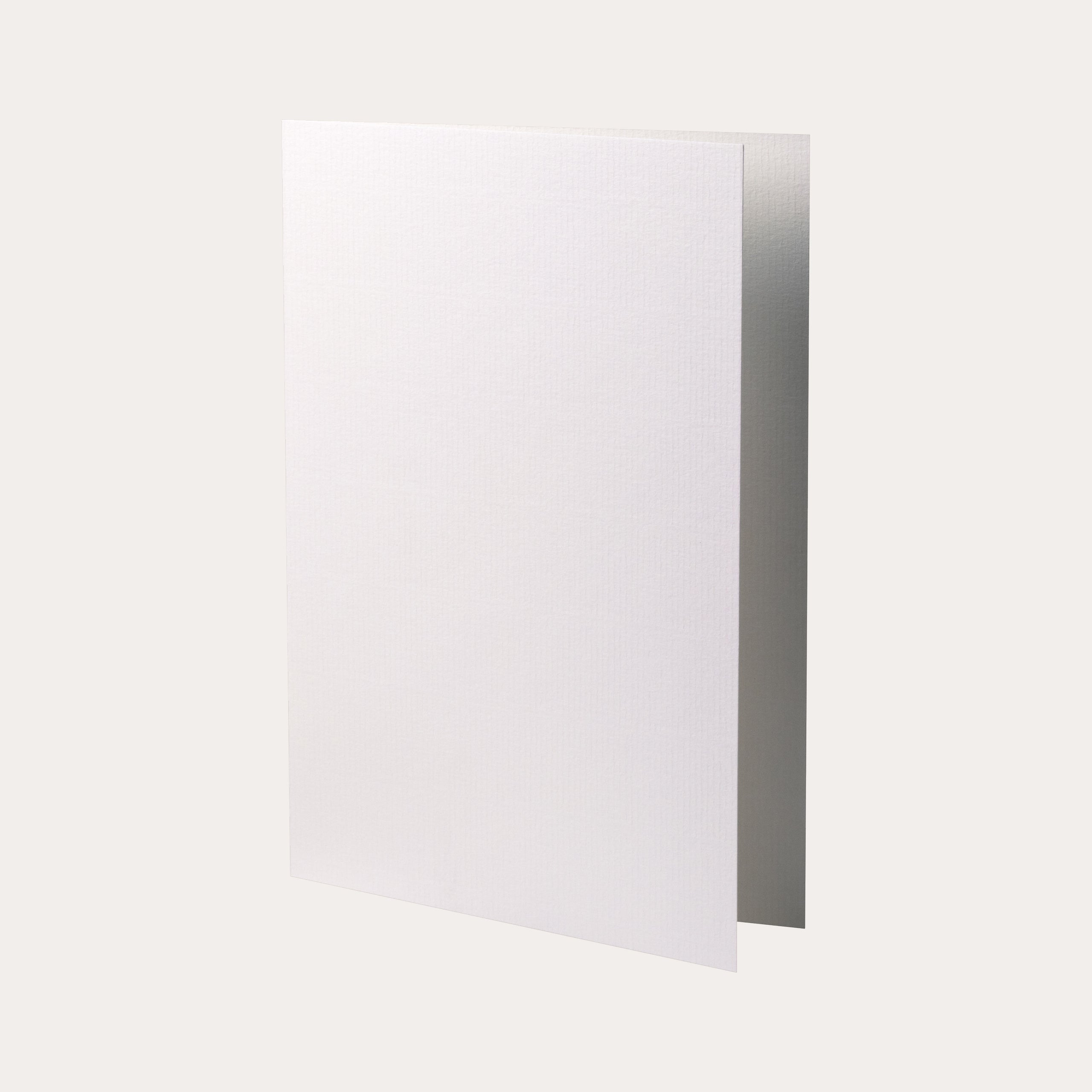 A5 Dobbeltkort 5-pakke Hvid