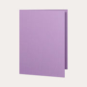 A6 Cards Double Portrait 5-pack Light Purple
