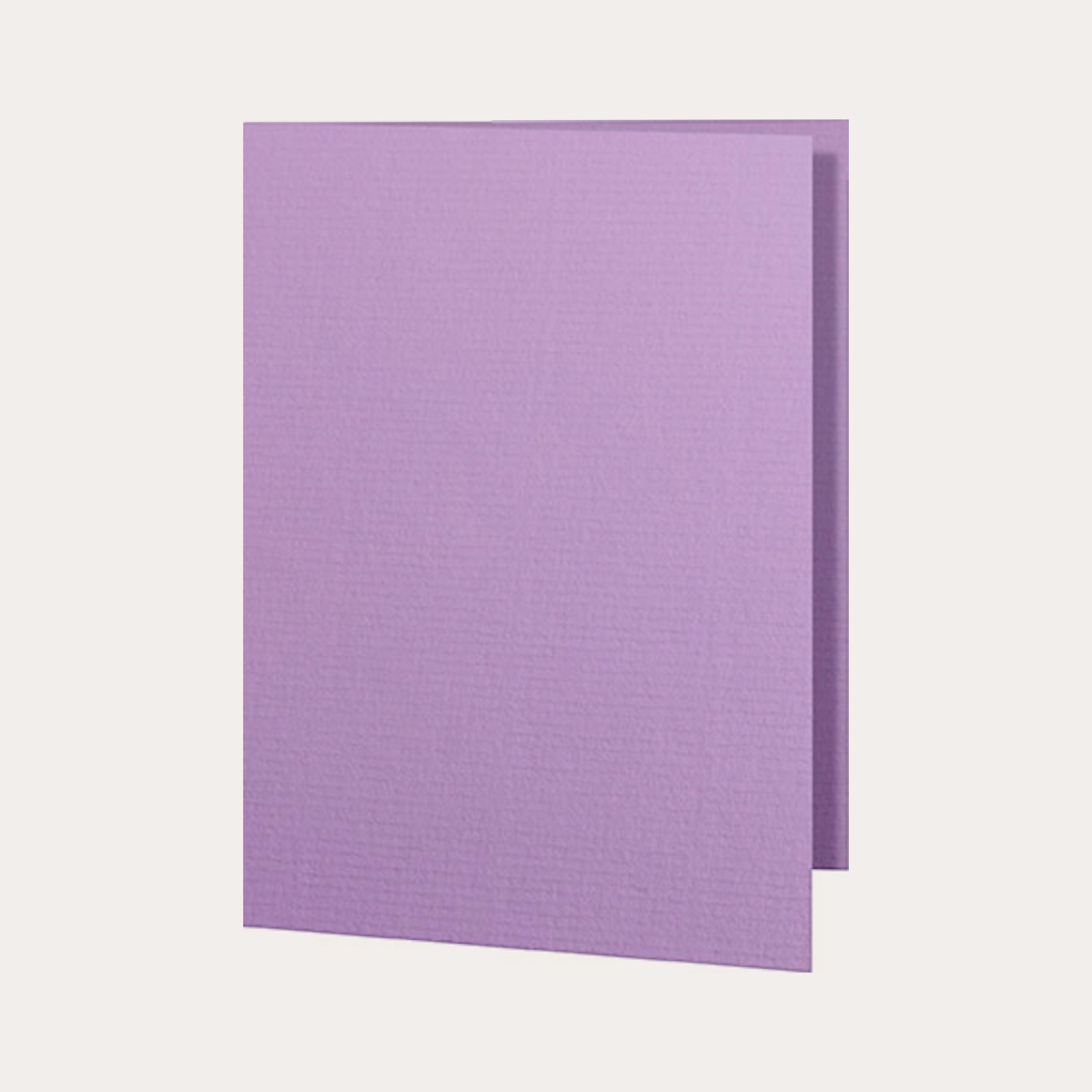 A6 Cards Double Portrait 5-pack Light Purple