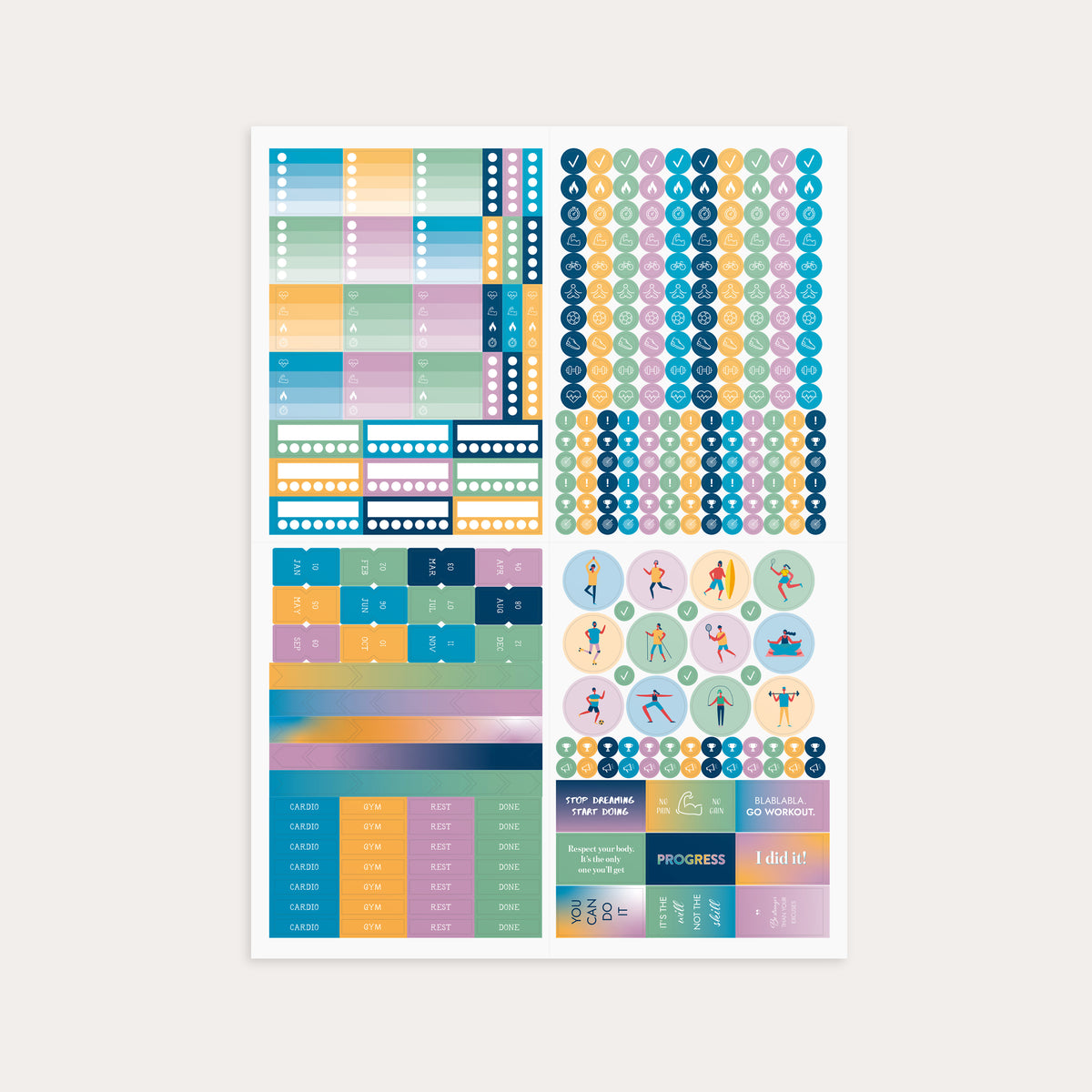 Wellness Stickers