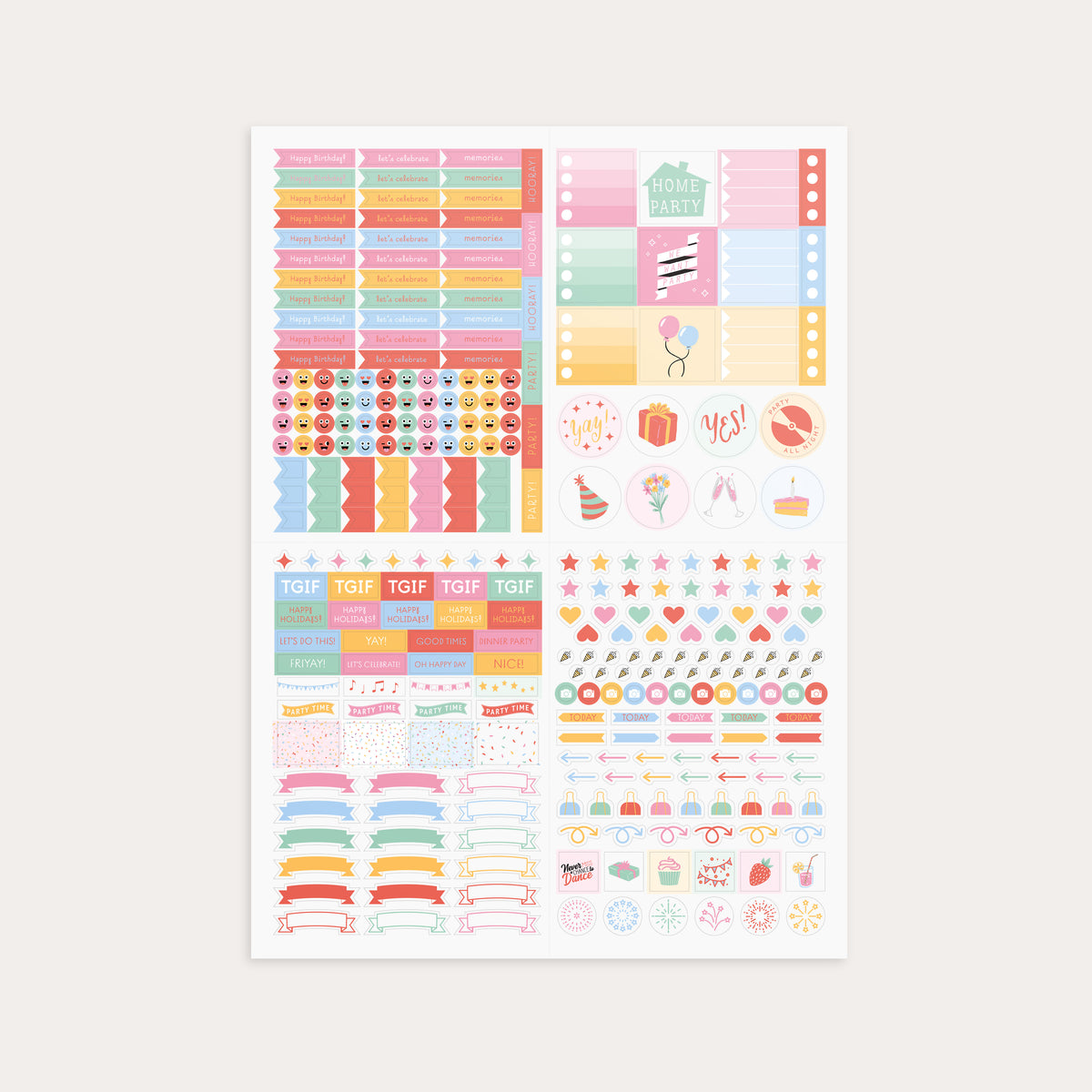 Celebrate! Stickers