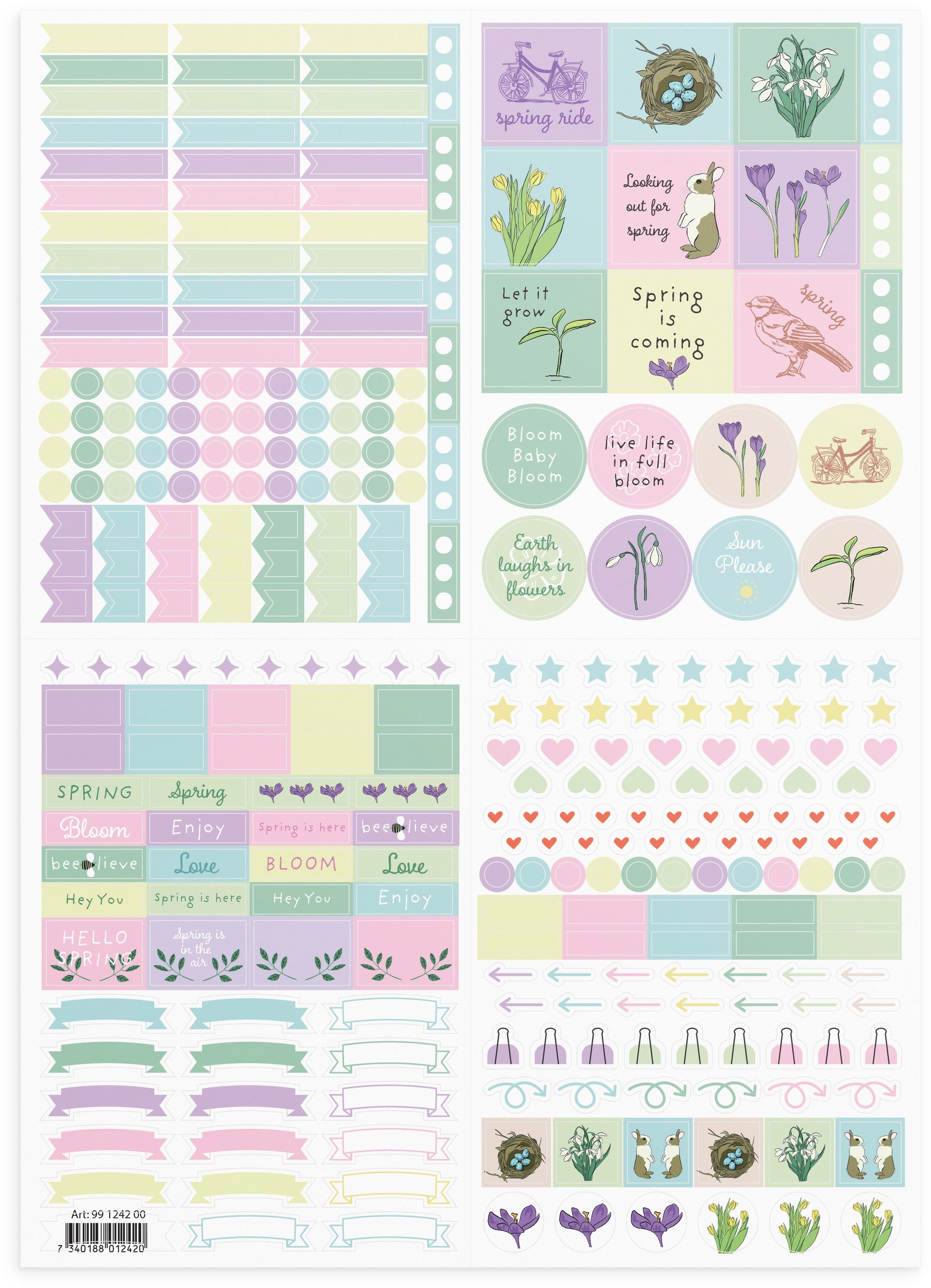 Spring Vibes Stickers