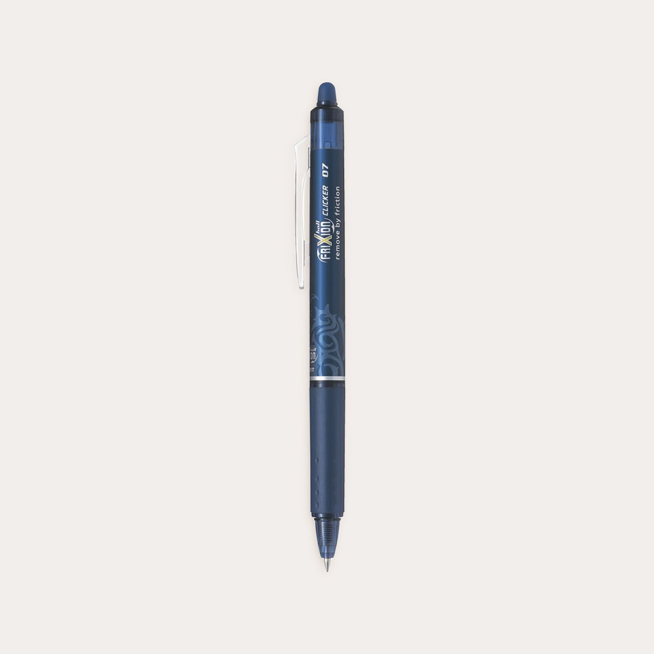 Pilot Frixion Clicker 0.7mm Sort Blå
